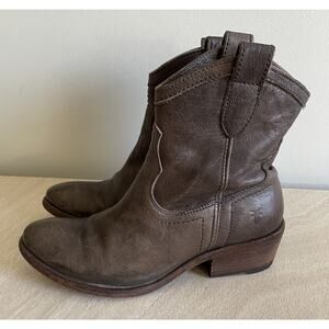 Frye Carson Shortie Western Boots